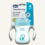 Chicco Transition Cup 4m+, 200ml Blue