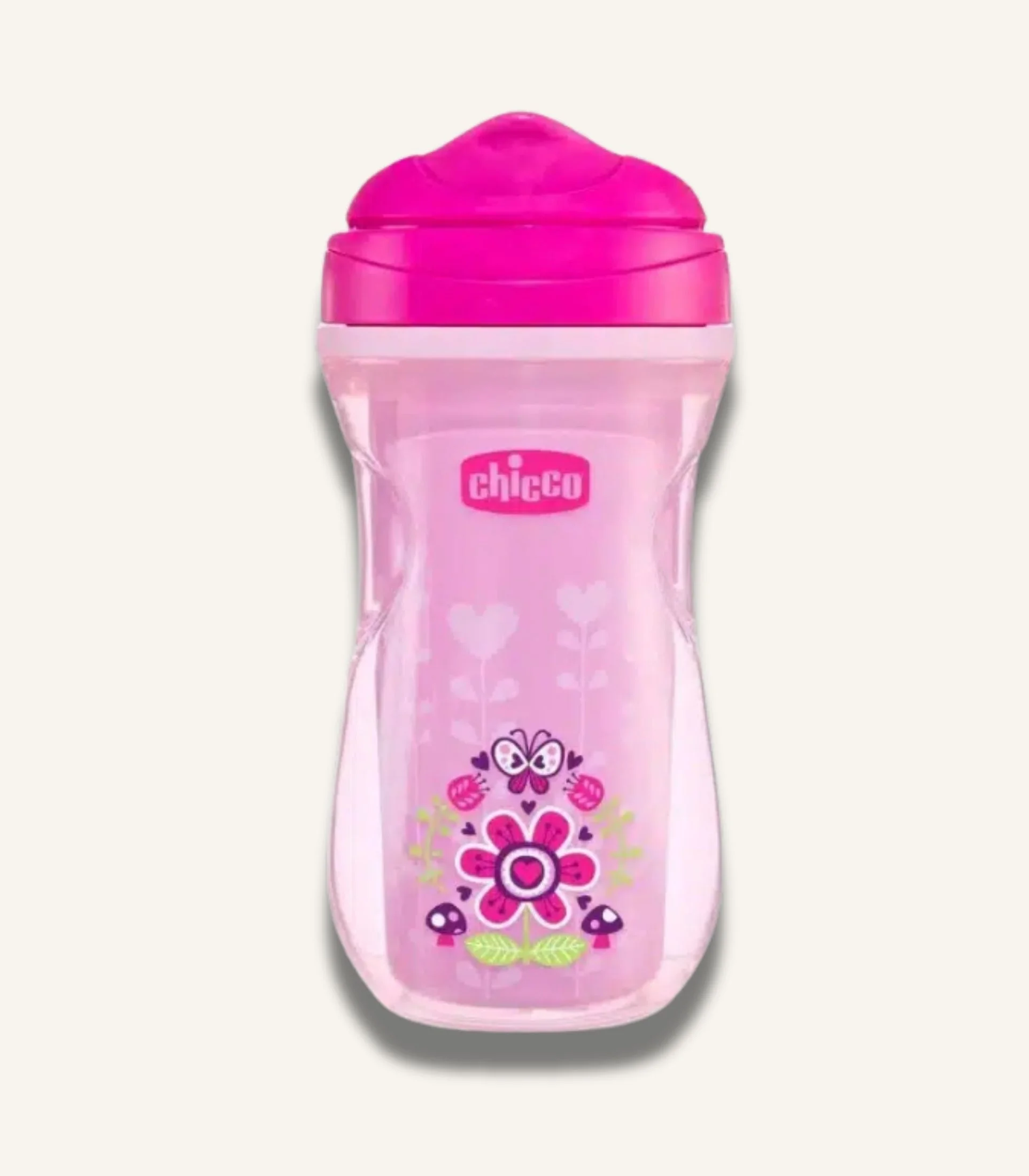 IMG_4873 Chicco Active Cup 14m+, 266ml Pink - الصورة 1