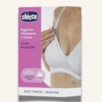 Chicco Nursing Cotton Bra 4D, White
