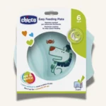 Chicco Easy Feeding Plate 6m+, Blue