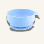 Chicco Silicone Suction Bowl 6m+, Blue