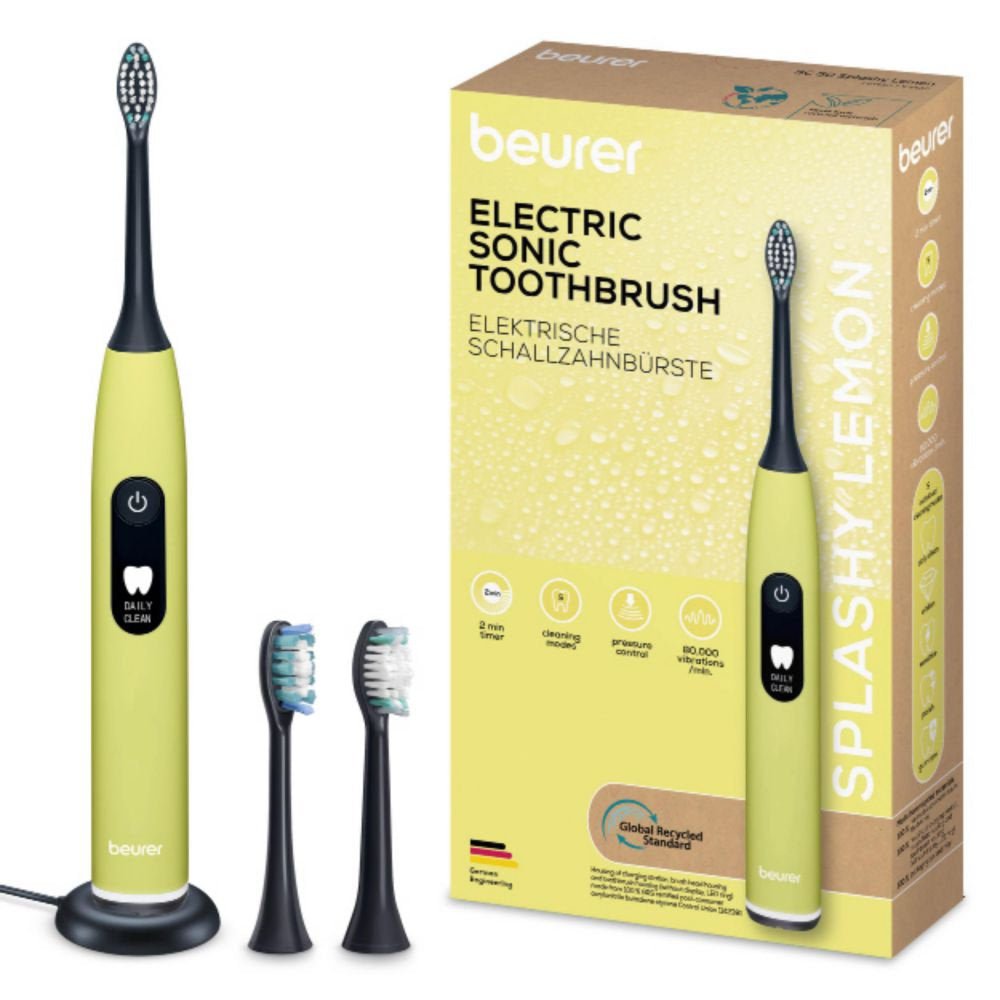 SC50SPLASHYLEMON1_1200x1200.jpg Beurer SC 50 Splashy Lemon Electric Toothbrush - الصورة 1