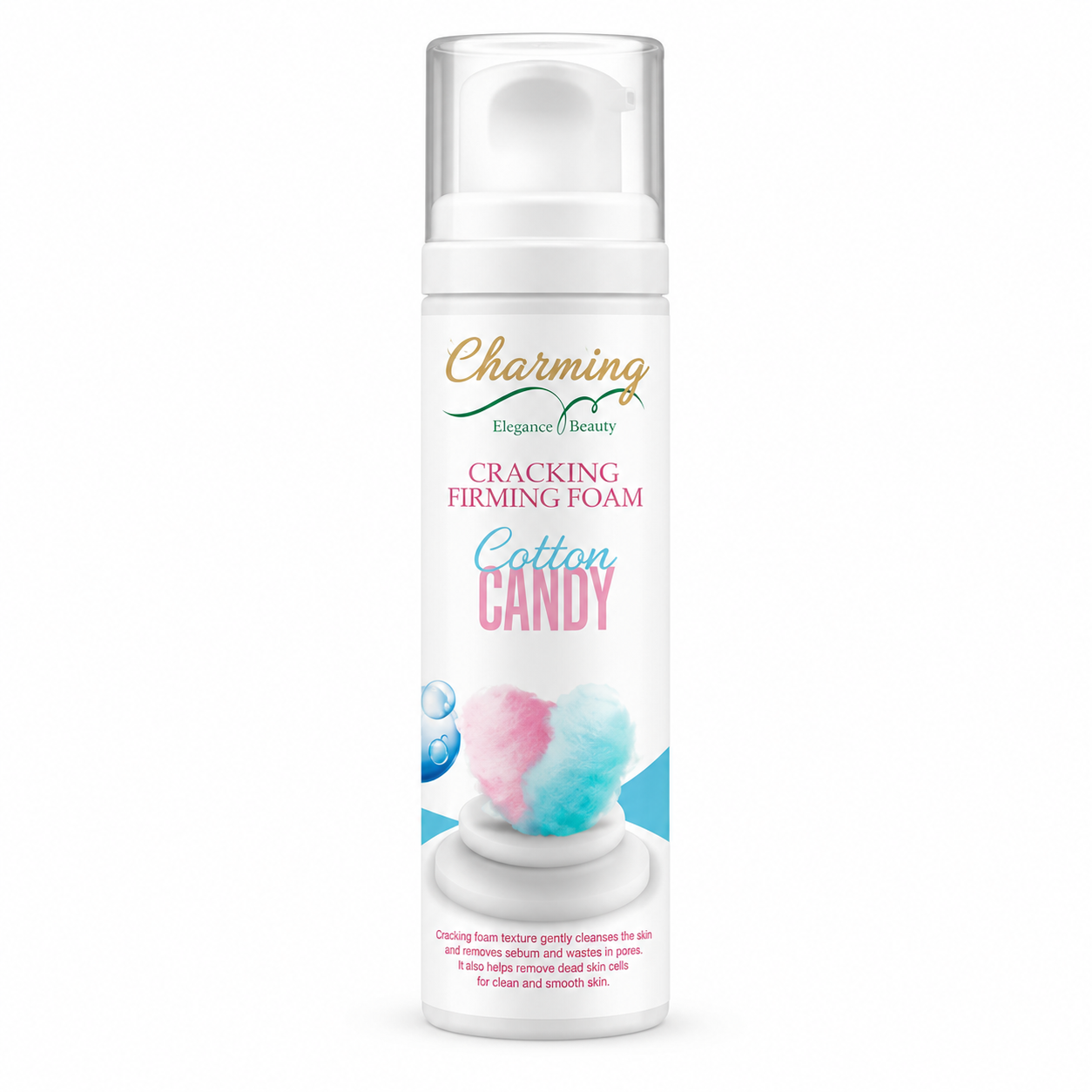 e3167127-6031-4d64-9f46-25778b5fe074.png Charming Crackling Foam Cotton Candy & Field of Flower 150ml - الصورة 1