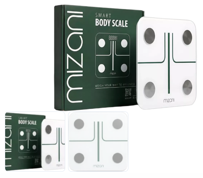 mizani_smart_body_scale-2 Mizani Body Fat Scale GBF-2218 - الصورة 1