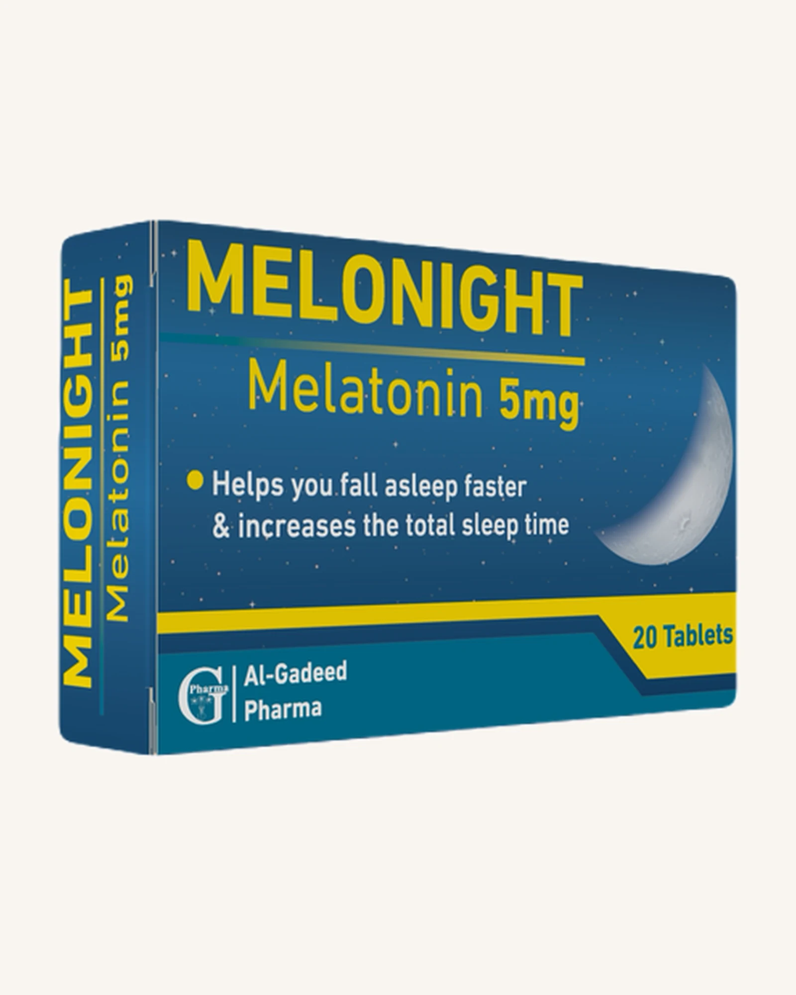 Melonight Melatonin 5mg - 20 Tablets Melonight Melatonin 5mg - 20 Tablets