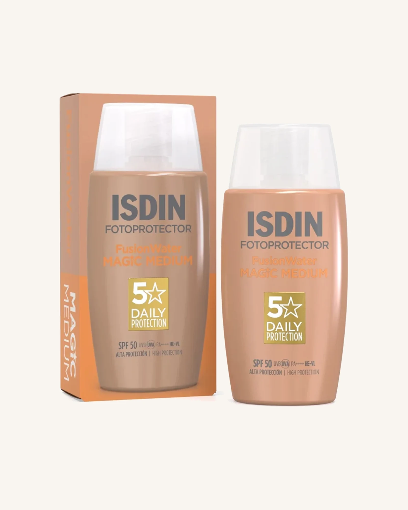 ISDIN Fotoprotector Fusion Water Color Medium SPF 50 - 50ml