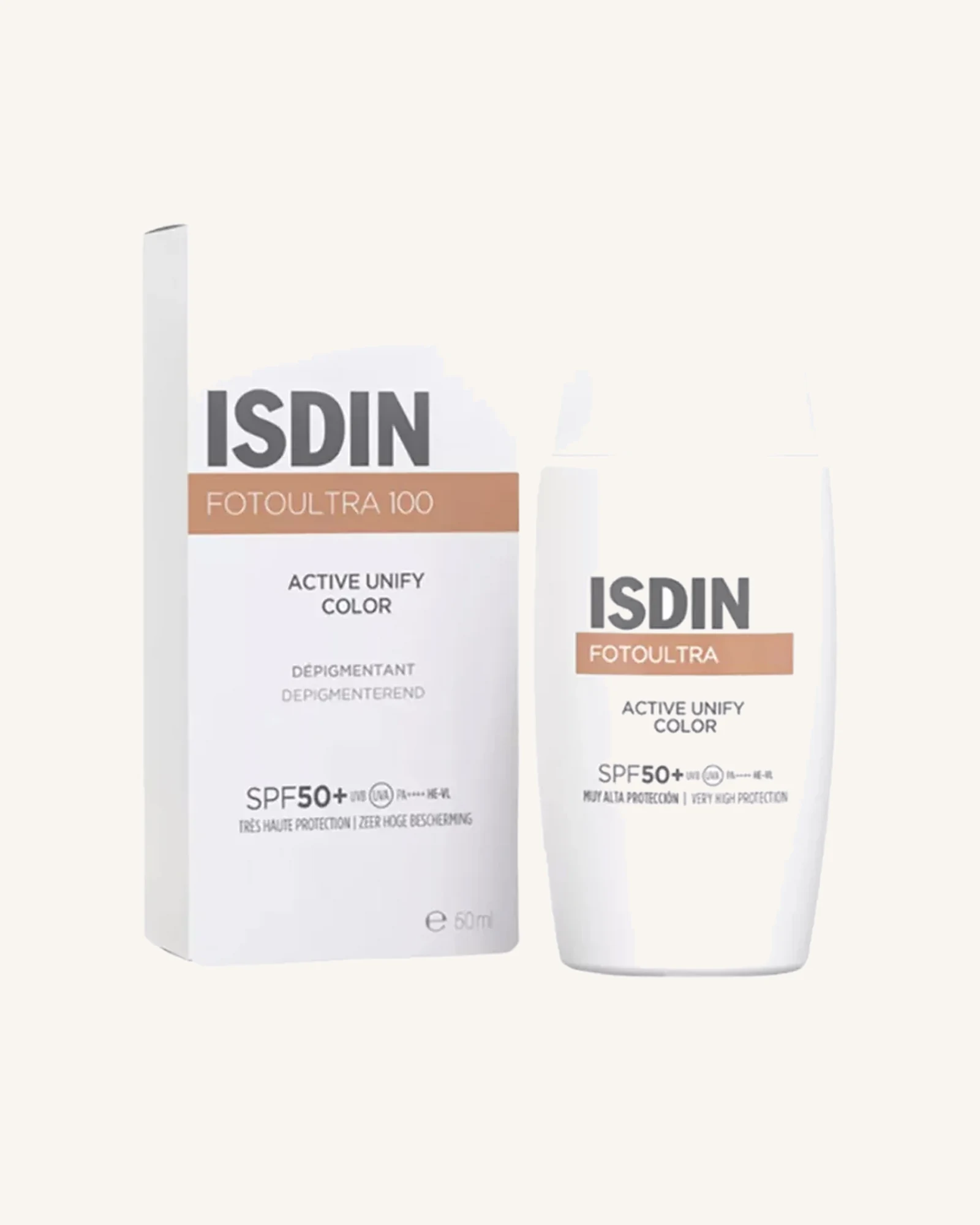 ISDIN Foto Ultra 100 Active Unify Color Fusion Fluid SPF 50+ - 50ml ISDIN Foto Ultra 100 Active Unify Color Fusion Fluid SPF 50+ - 50ml