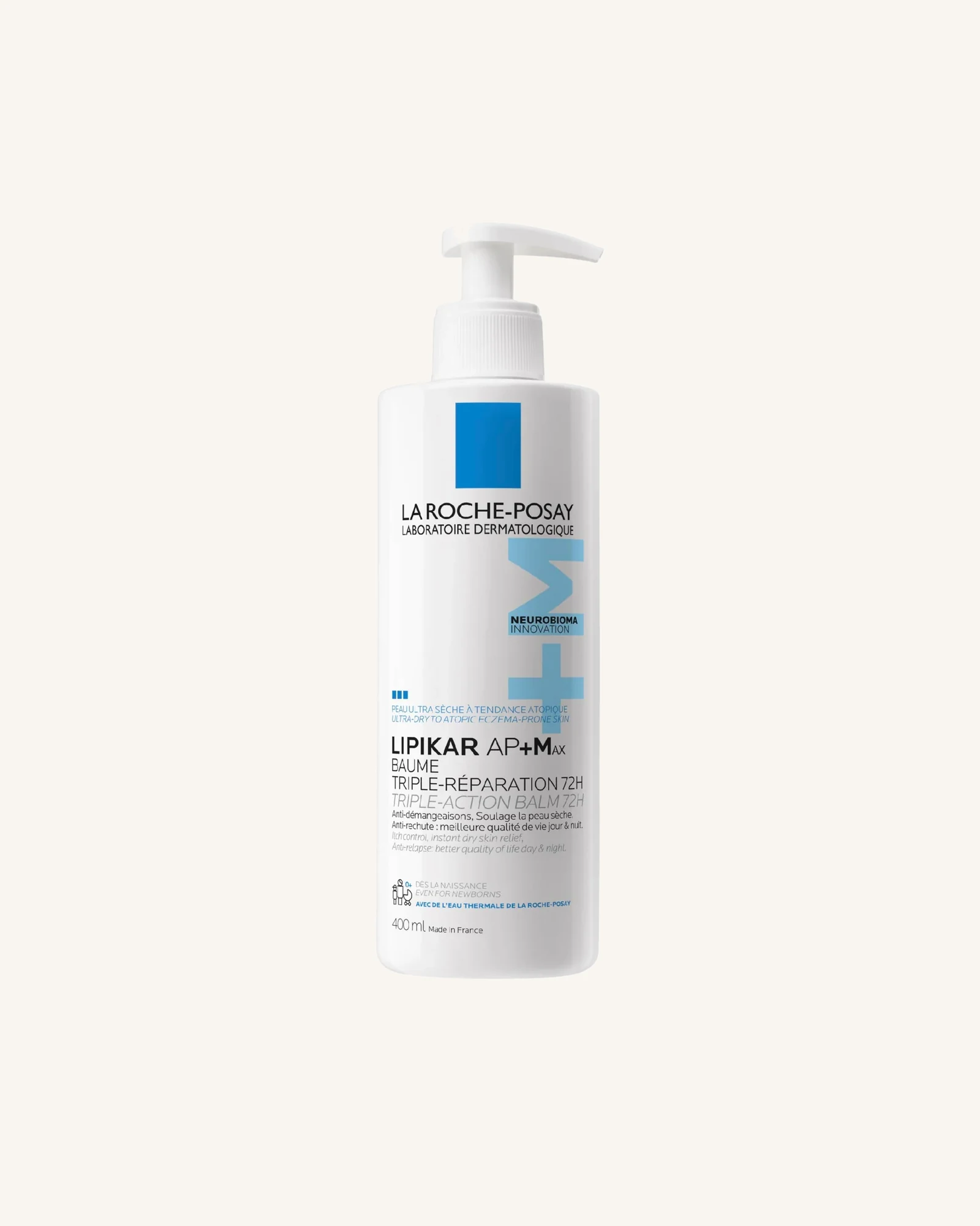 La Roche-Posay Lipikar Baume AP+M Triple Action Balm - 400ml La Roche-Posay Lipikar Baume AP+M Triple Action Balm - 400ml