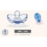 Optimal Dust Free Silicone Pacifier (6 Months+) Blue