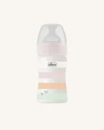 Chicco Well-Being Anti-Colic Feeding Bottle 150ml, Slow Flow 0m+ – Girl