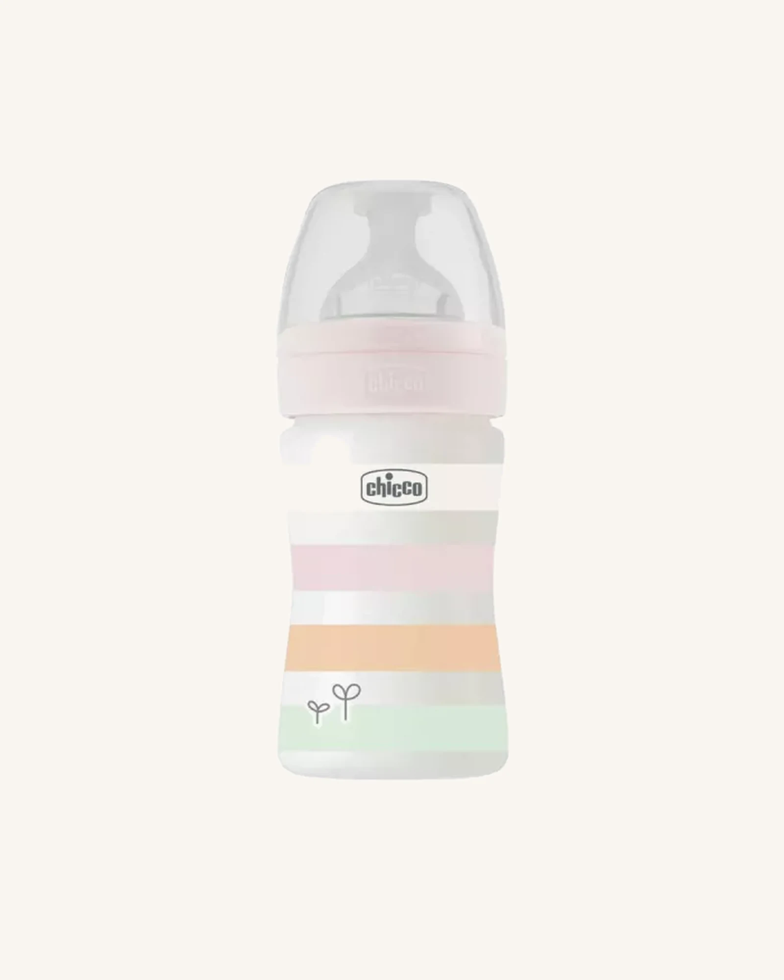 Chicco Well-Being Anti-Colic Feeding Bottle 150ml, Slow Flow 0m+ – Girl