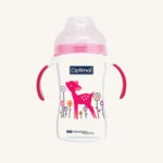 Optimal Extra Wide Neck Feeding Bottle with Handles 240ml, 6m+