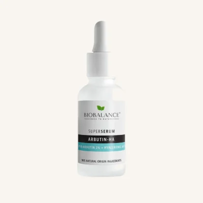 BioBalance Super Serum Alpha-Arbutin 2% + Hyaluronic Acid 2% - 30ml