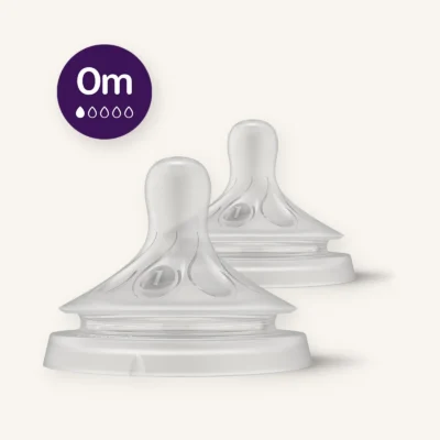 Philips Avent Natural Response Teat Flow 1, 0m+ – 2 Pieces