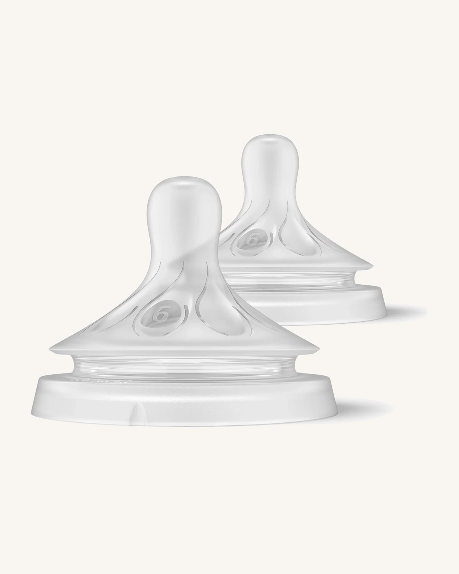 Philips Avent Natural Response Teat Flow 6 (Thicker Feeds), 6m+ – 2 Pieces