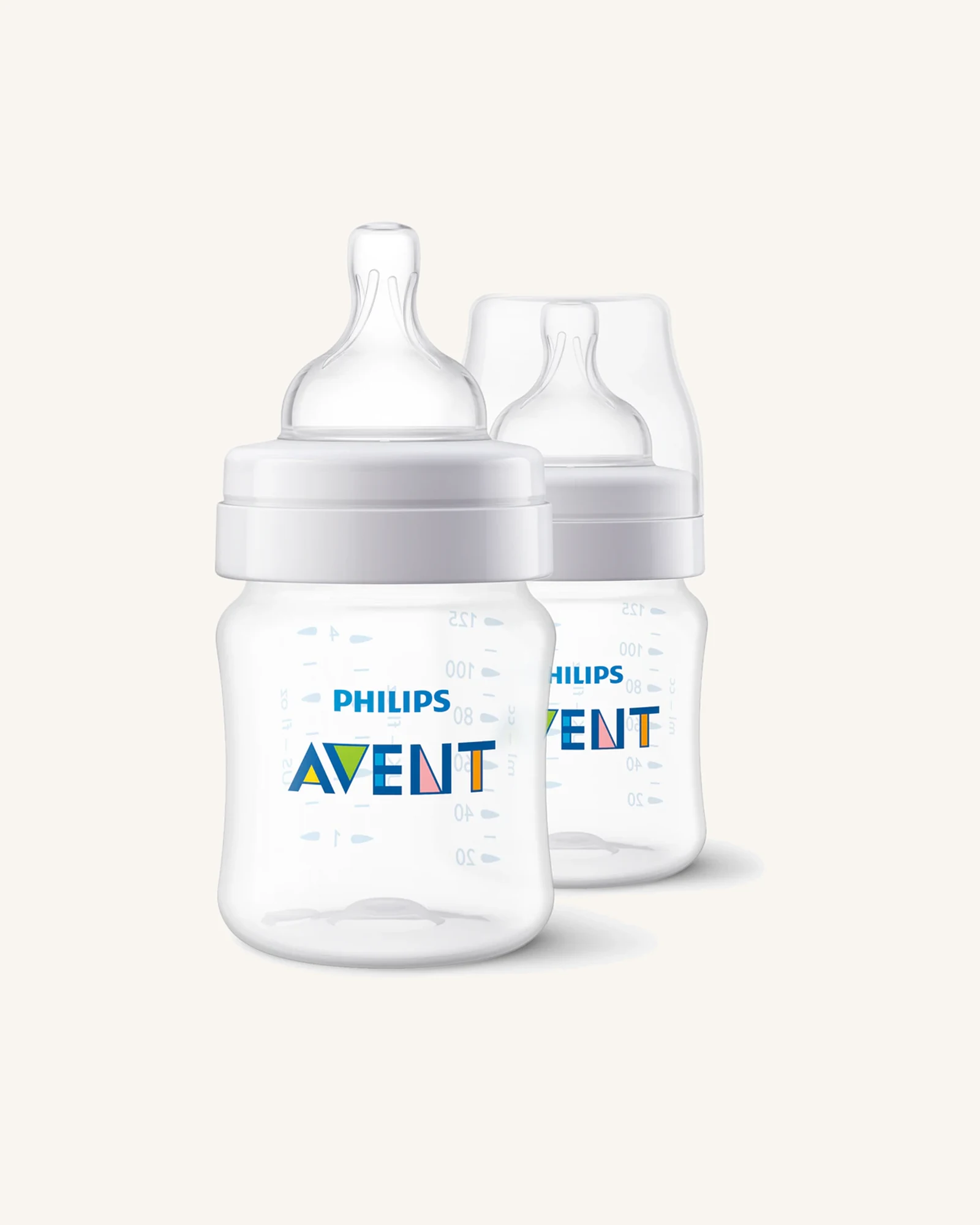 Philips Avent Anti-Colic Bottle 125ml, 0m+ – 2 Pack