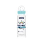 Optimal Wide Neck Feeding Bottle 240ml Blue