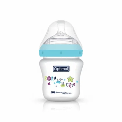 Optimal Mamilla Extra Neck Double Anti Colic Feeding Bottle 210ml (0 Months+)