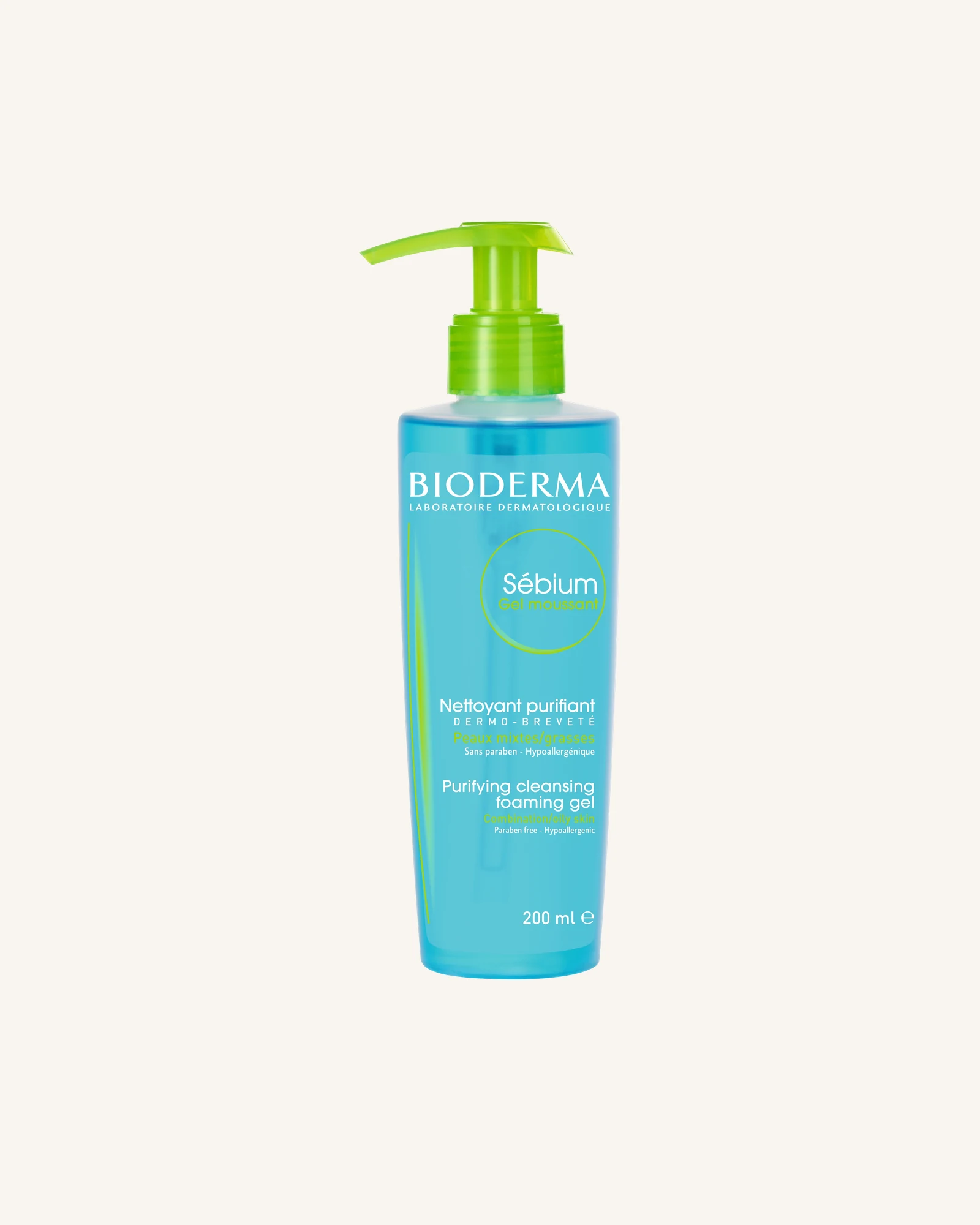 Bioderma Sébium Foaming Gel Purifying Cleanser - 200ml