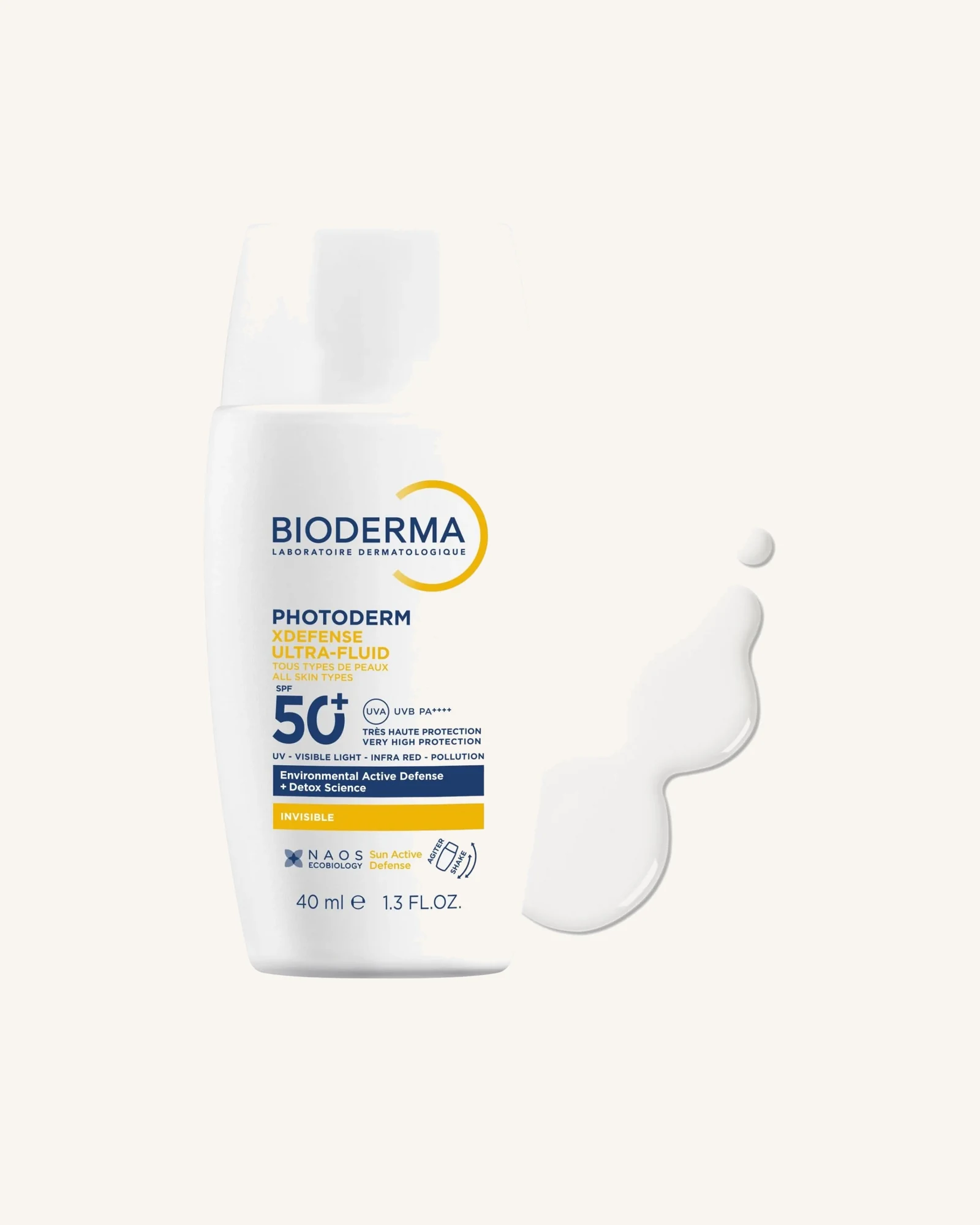 Bioderma Photoderm XDefense Ultra-Fluid SPF 50+ Invisible - 40ml