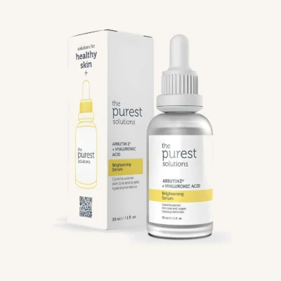 The Purest Solutions Arbutin 2% + Hyaluronic Acid Brightening Serum - 30ml