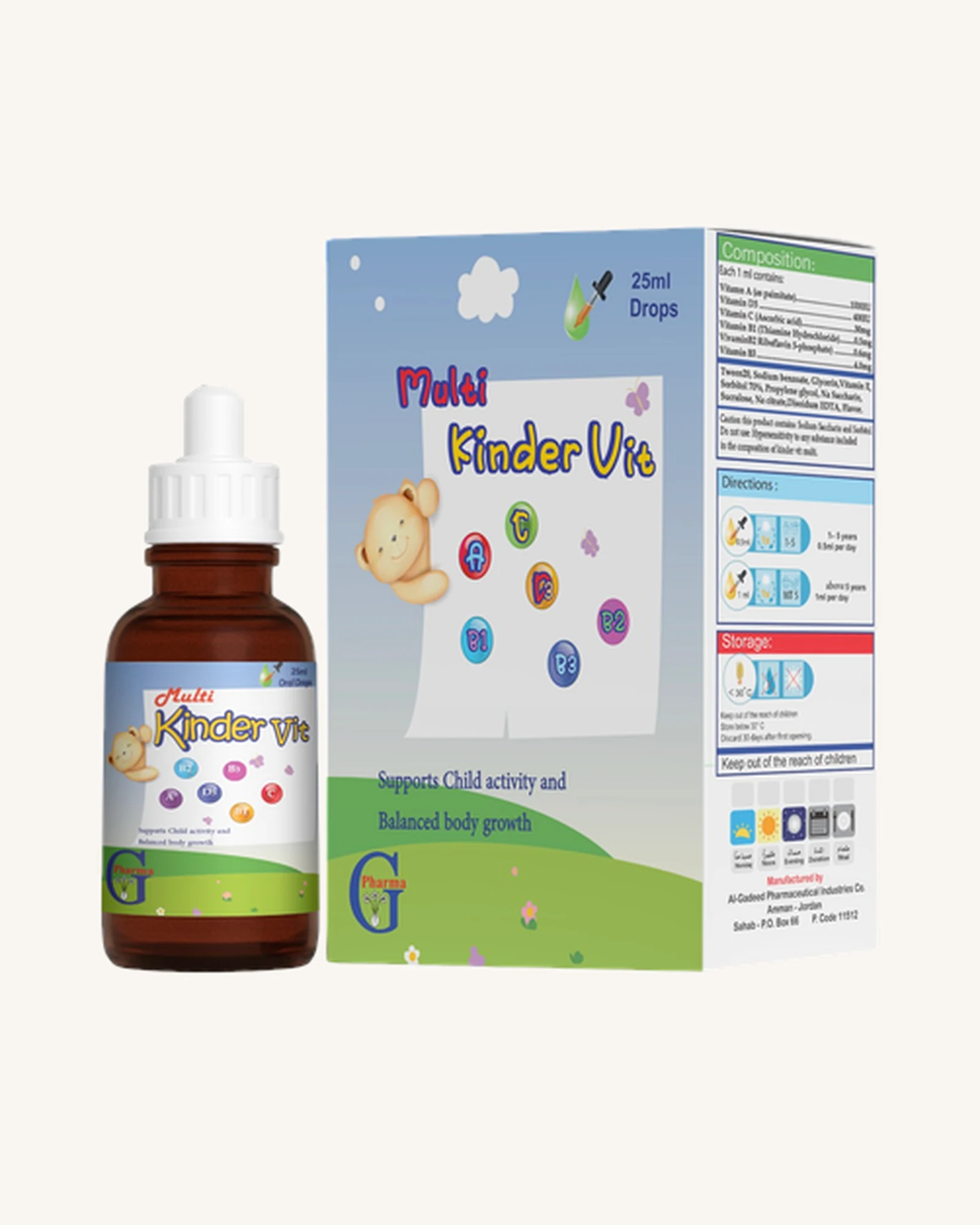 Kinder Multivitamin Drops - 25ml Kinder Multivitamin Drops - 25ml