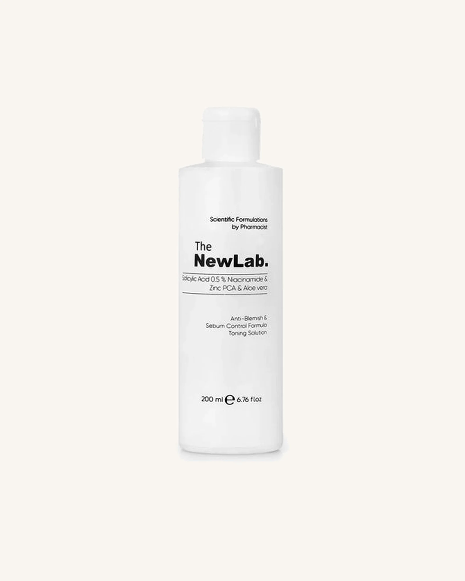 The NewLab Salicylic Acid+Niacinamide Toning 200ml The NewLab Salicylic Acid 0.5% + Niacinamide + Zinc PCA + Aloe Vera Toning Solution - 200ml