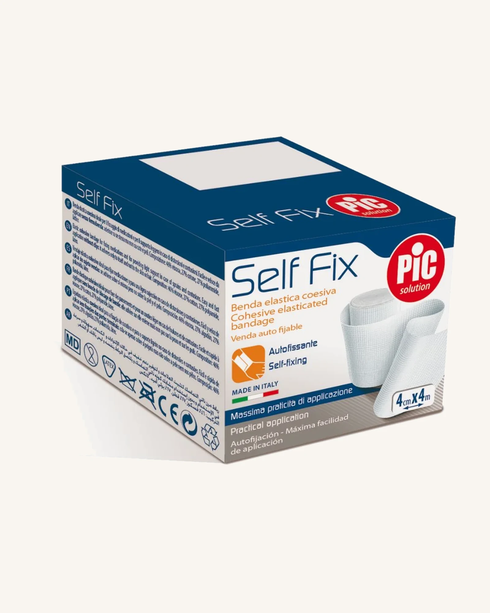 PiC Self fix bandage 4cm*4m in celophane