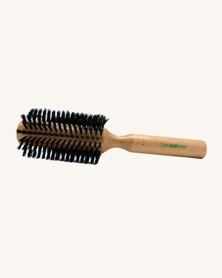 BIG ROUND BEECH HAIR BRUSH