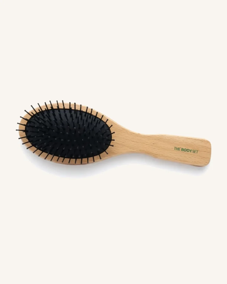 BIG OVAL BEECH HAIR BRUSH