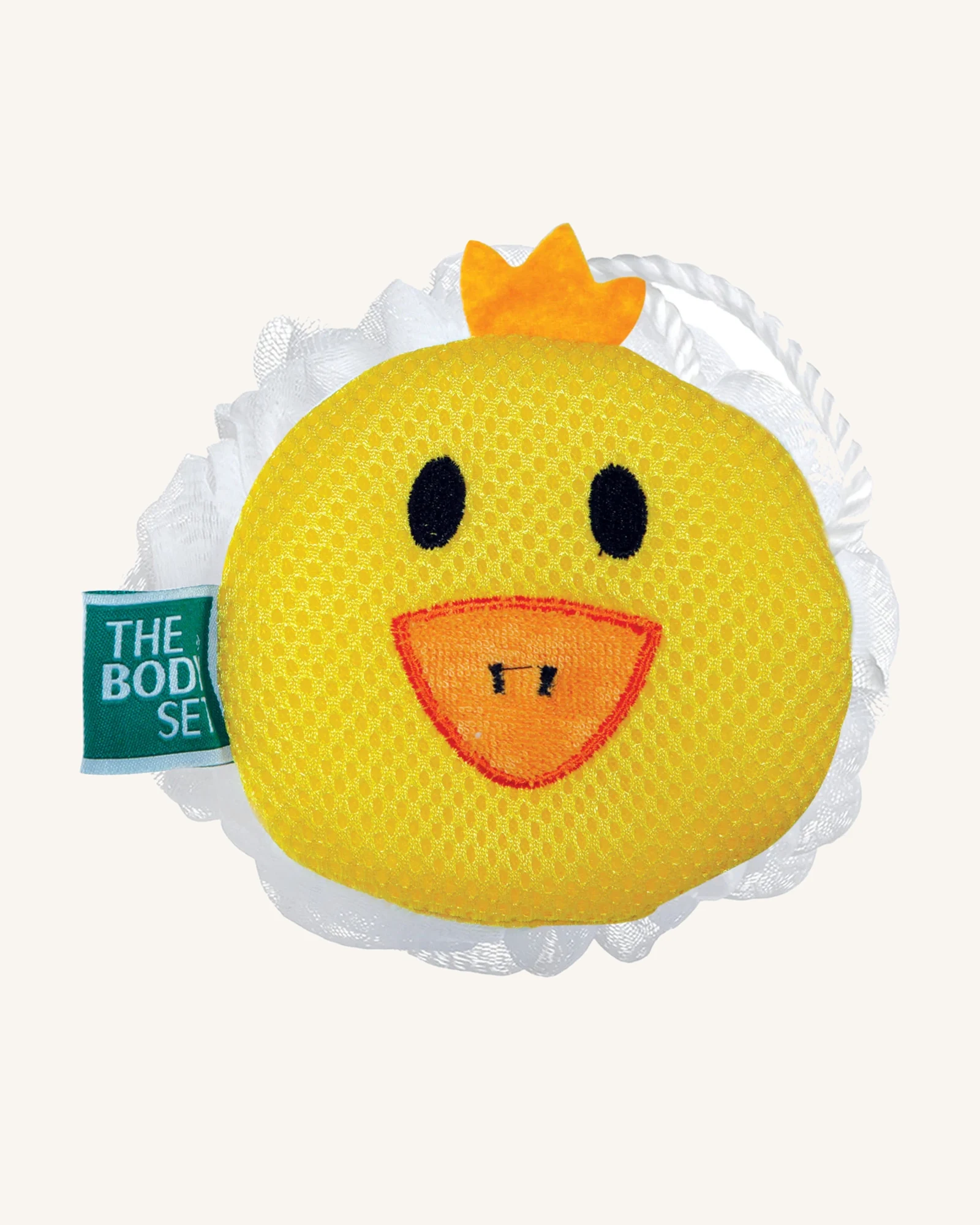 YELLOW KIDS BATH SPONGE