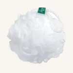 WHITE MESH BATH SPONGE