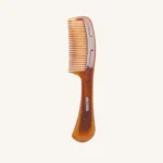 PLASTIC HAIR BRUSH COMB BROWN BIG