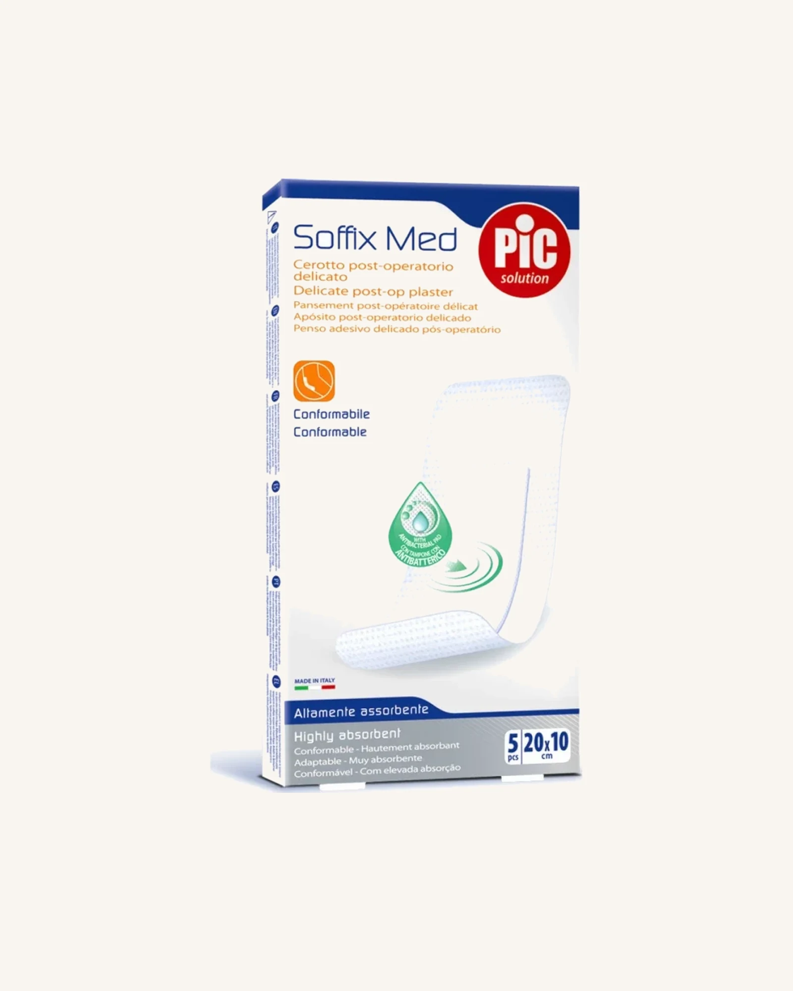 5 SOFFIX MED PLASTERS CM10X20 ST ANTIBAC
