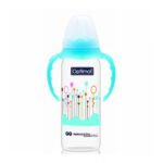 Optimal Narrow Neck Orthodontic Feeding Bottle With Handle 240ml