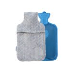 Optimal Rubber Hot Water Bag With Plush Cover